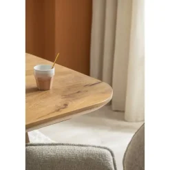 Eettafel Mandy - mangohout - 75x220x94cm