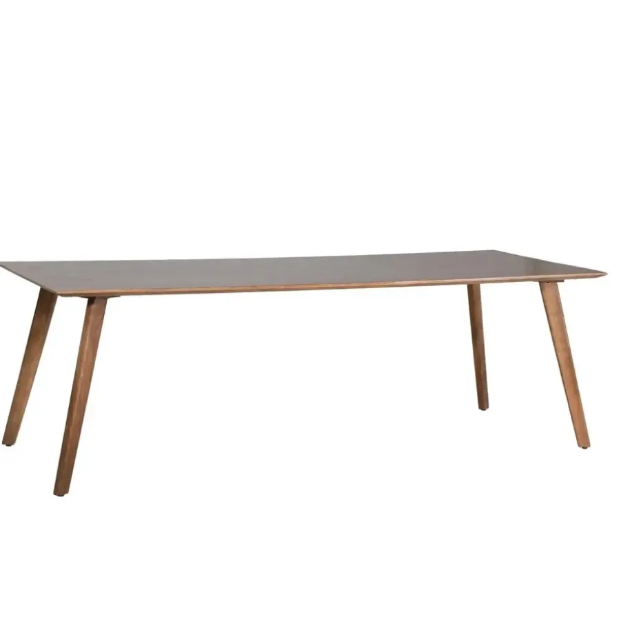 Eettafel Naturel - 240x90x76cm - Mangohout - Tafel Oslo