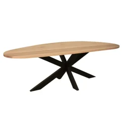 Eettafel Naturel Eikenhout - 280x130x76cm - Cloud