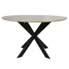 Eettafel Naturel Hout - 130x130x76cm - Ferris