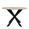 Eettafel Naturel Hout - 110x110x76cm - Ferris