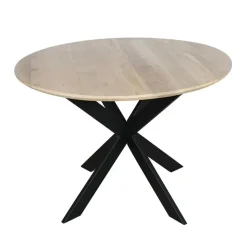 Eettafel Naturel Hout - 110x110x76cm - Ferris