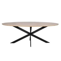 Eettafel Naturel Hout - 240x110x76cm - Ferris
