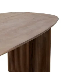 Eettafel Naturel Mangohout - 4-6 Personen - 180x90x76cm - Aya