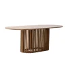 Eettafel Naturel Mangohout - 250x110x76cm - 6-8 Personen - Ferran
