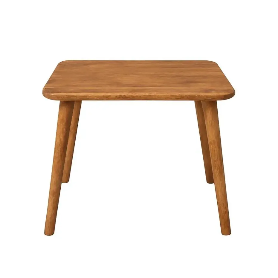 Eettafel Naturel Mangohout - 90x90x76cm - Omaha