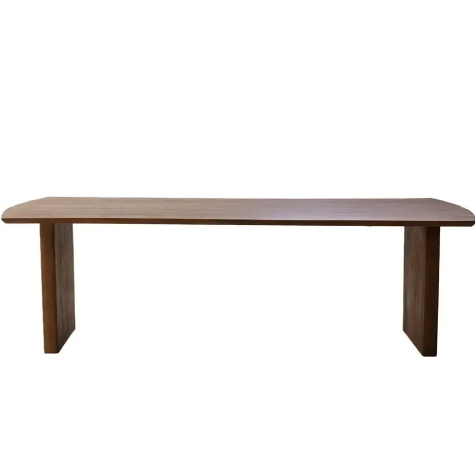Eettafel Naturel Mangohout - Rechthoek - 200x110x76 m - Tomeo