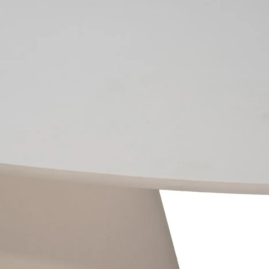 Eettafel Ovaal 160cm - Beige Eco Composiet - Cleo