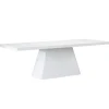 Eettafel Rechthoek 160cm - Wit Eco Composiet - Acryl Coating - Avia