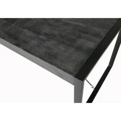 Eettafel Rechthoek 160cm - Zwart Mangohout - 2-4 personen - Norris