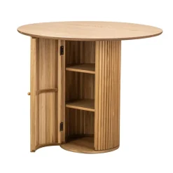 Eettafel voor 4 personen van massief grenen D90