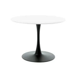Eettafel Wit Melamine - Ø100x73,5cm - Cesura