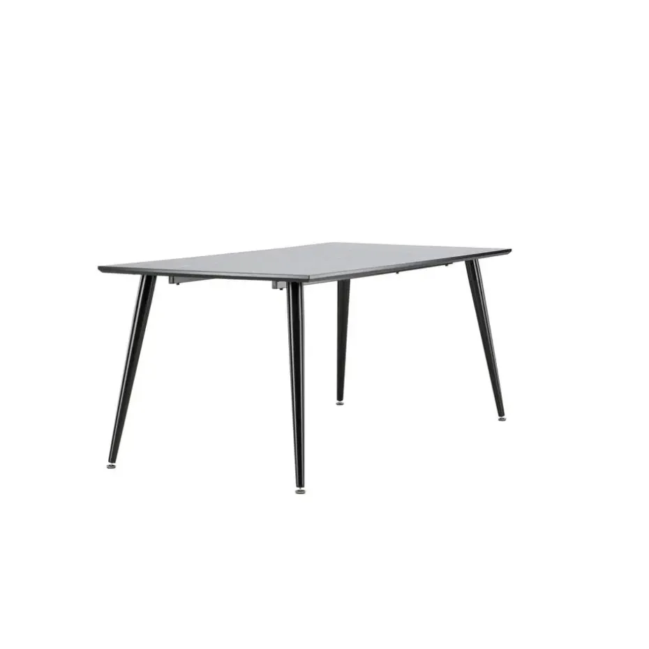 Eettafel Zwart Hout - 180x90x75cm - Dipp