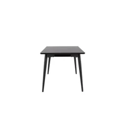 Eettafel Zwart Hout - 230x85x75cm - Ellis