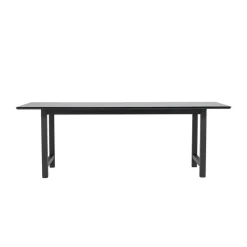 Eettafel Zwart Hout - 220x100x75cm - Count