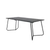 Eettafel Zwart Hout - 190x90x75cm - Petra
