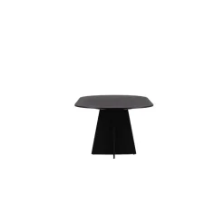Eettafel Zwart Hout - 230x115x76cm - Bootcut