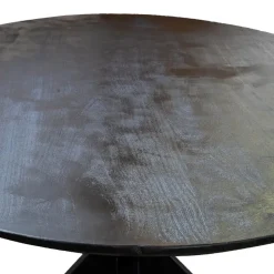Eettafel Zwart Mangohout - 200x100x78cm - Diamond