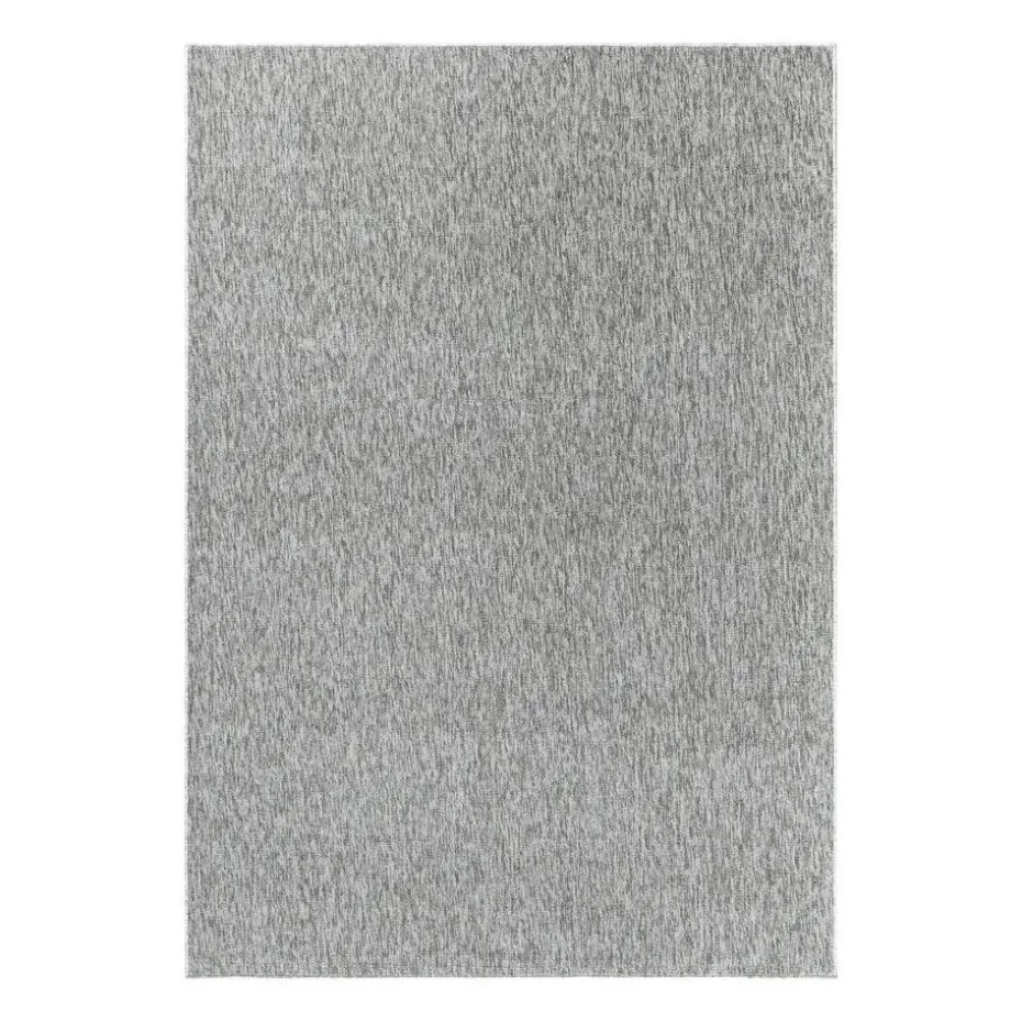 Effen Vloerkleed Laagpolig Lichtgrijs - 200x290 CM