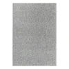 Effen Vloerkleed Laagpolig Lichtgrijs - 140x200 CM