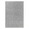 Effen Vloerkleed Laagpolig Lichtgrijs - 240x340 CM