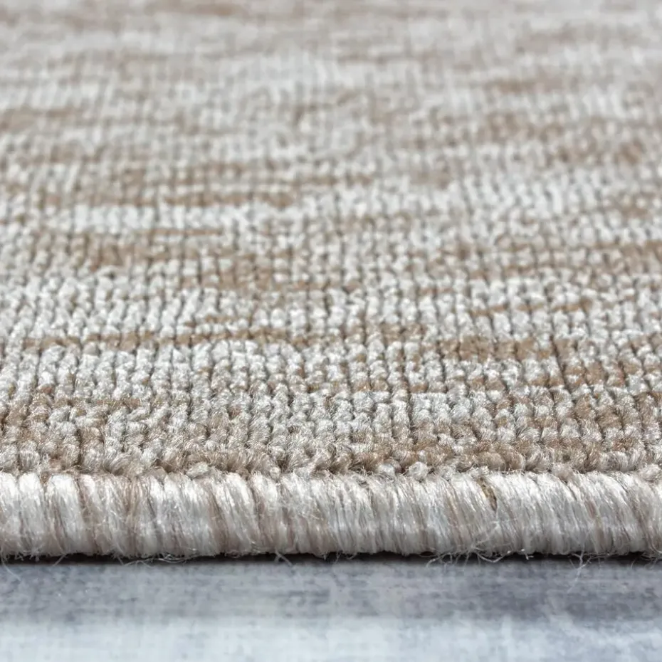 Effen Vloerkleed Laagpolig Beige - 200x290 CM