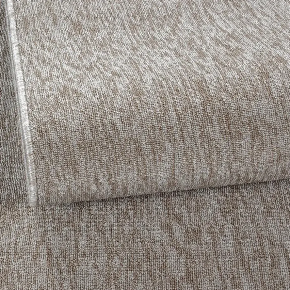 Effen Vloerkleed Laagpolig Beige - 200x290 CM