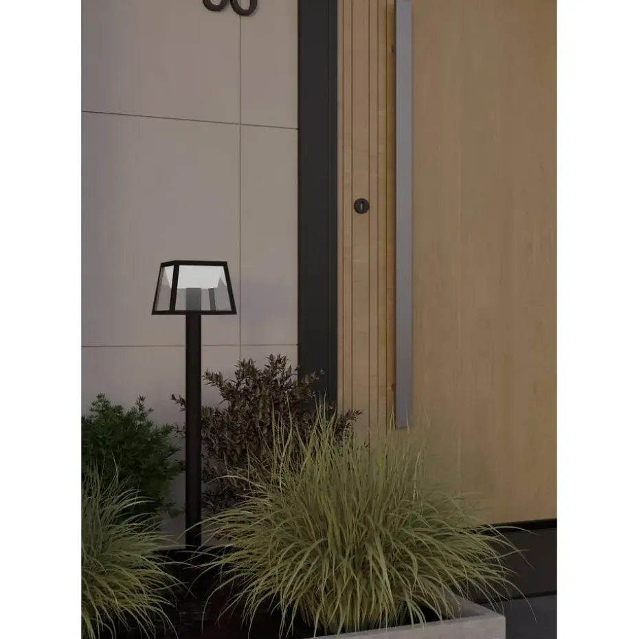 EGLO Altilia Solar Priklamp - LED - 106 cm - Zwart/Wit