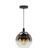 EGLO Ariscani 1 Hanglamp - E27 - Ø 20 cm - Koperglas - Zwart