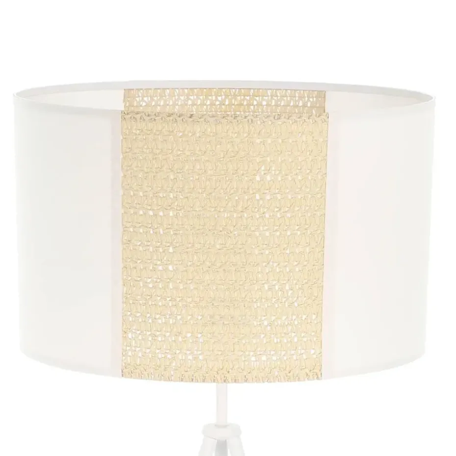 EGLO Arnhem Staande lamp - E27 - Papier/Staal - Wit/Bruin