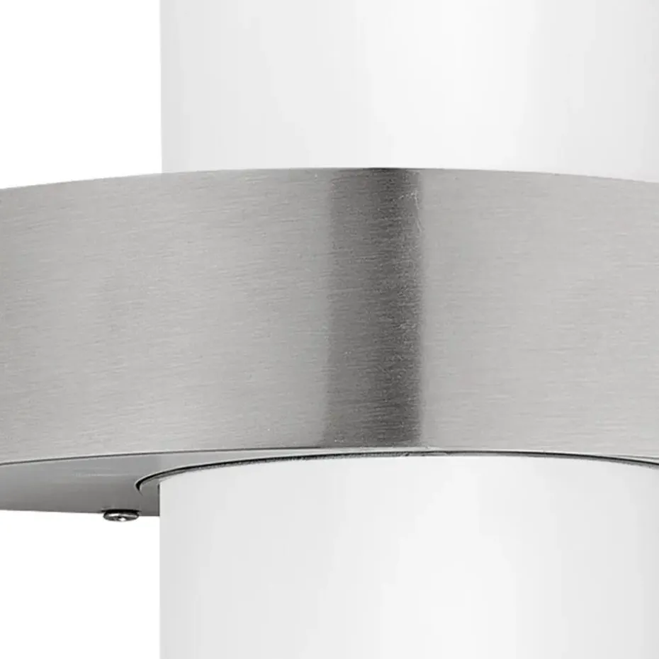 EGLO Beverly Wandlamp - E27 - 35 cm - Zilver/Wit