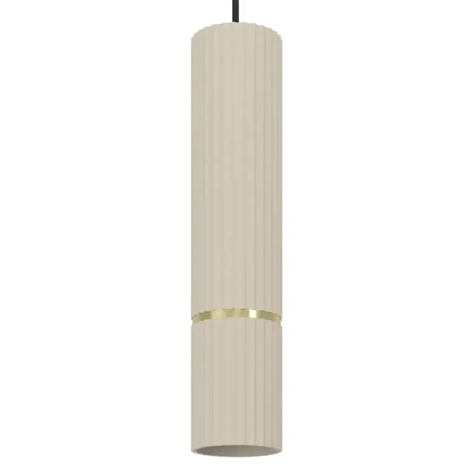 EGLO Caminia Hanglamp - GU10 - Ø 6 cm - Zandkleur/Beige/Goud