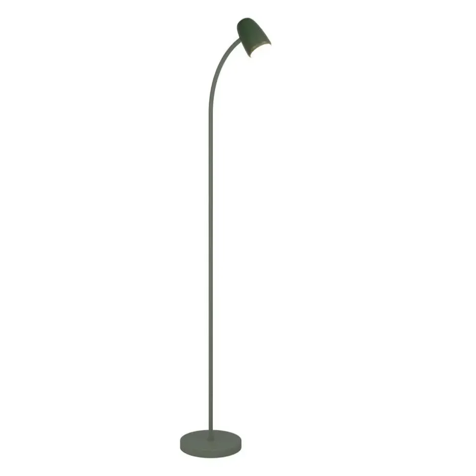 EGLO Carlo Vloerlamp - E14 - 170 cm - Groen - Kantelbaar