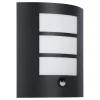 EGLO City Wandlamp - E27 - 23.5 cm - Zwart