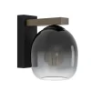 EGLO Filago Wandlamp - E27 - Bruin, zwart