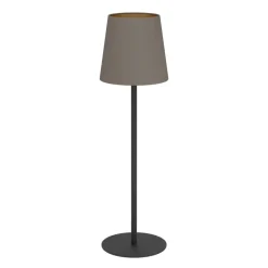 EGLO Fiorana Tafellamp - E14 - 53 cm - Zwart/Cappucino/Goud
