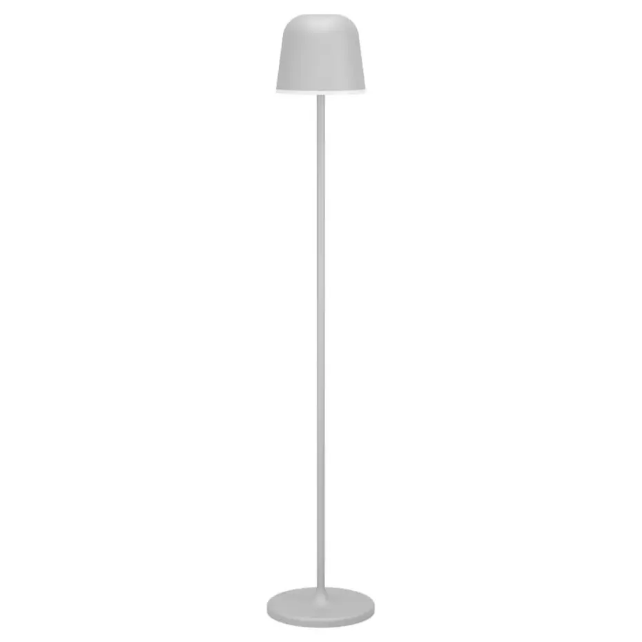 EGLO Mannera-L Staande lamp - USB-C - H 140 cm - Grijs