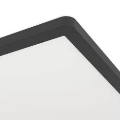 EGLO Minerario Plafonnière - LED - Kunststof - Zwart/Wit