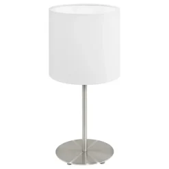 EGLO Pasteri Tafellamp - E27 - 18 cm - Nikkelmat