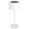 EGLO Roccanova Tafellamp - Solar - 30 cm - Wit - Oplaadbaar