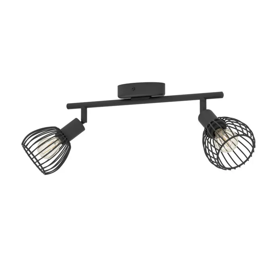 EGLO Sonnino Spot - E14 - 36,5 cm - Zwart
