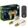 EGLO starter-z Starterspakket - 2x E27 Spiral LED lampen - Afstandsbediening