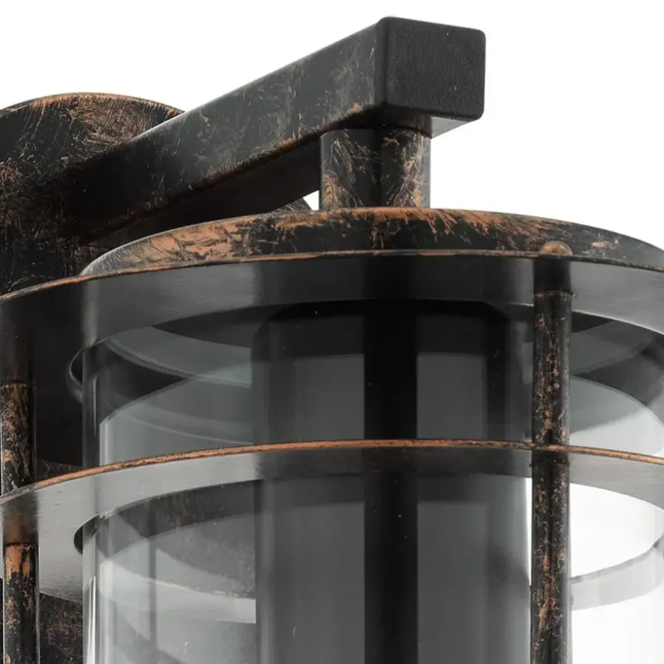 EGLO Valdeo Wandlamp - E27 - 27,5 cm - Koper Antiek