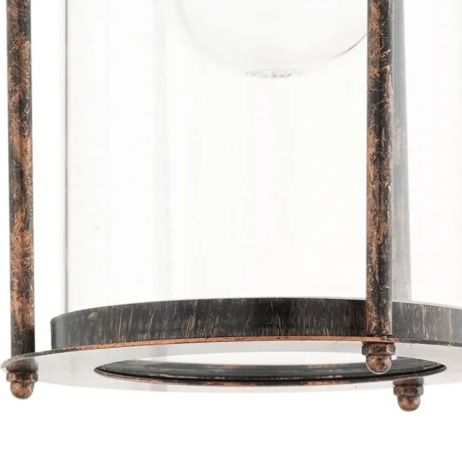 EGLO Valdeo Wandlamp - E27 - 27,5 cm - Koper Antiek