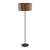 EGLO vloerlamp Saganto - bruin/koperkleur