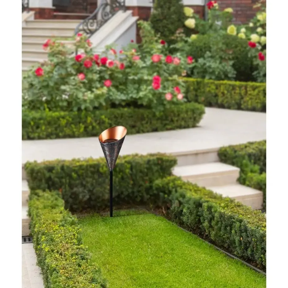 EGLO z_solar tuinverlichting zonne-energie - prikspot - LED - Koper