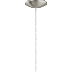 EGLOLazolo-Hanglamp-1Lichts-Ø420mm.-Nikkel-Mat-WitGelakt