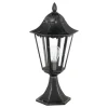 EGLONavedo-Buitenverlichting-Tuinpaaltje-1Lichts-Zwart,Zilver-Patina