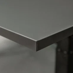 Elektrisch verstelbaar bureau - 160x80 cm - Single motor - Zwart / Antraciet