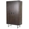 Eleonora Eleonora wandkast Remi 2-drs. bruin - 45x96x58 cm